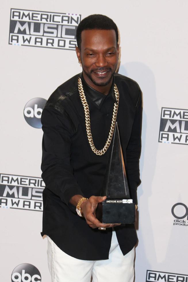 LOS ANGELES, NOV 23 -  Juicy J at the 2014 American Music Awards, Press Room at the Nokia Theater on November 23, 2014 in Los Angeles, CA photo