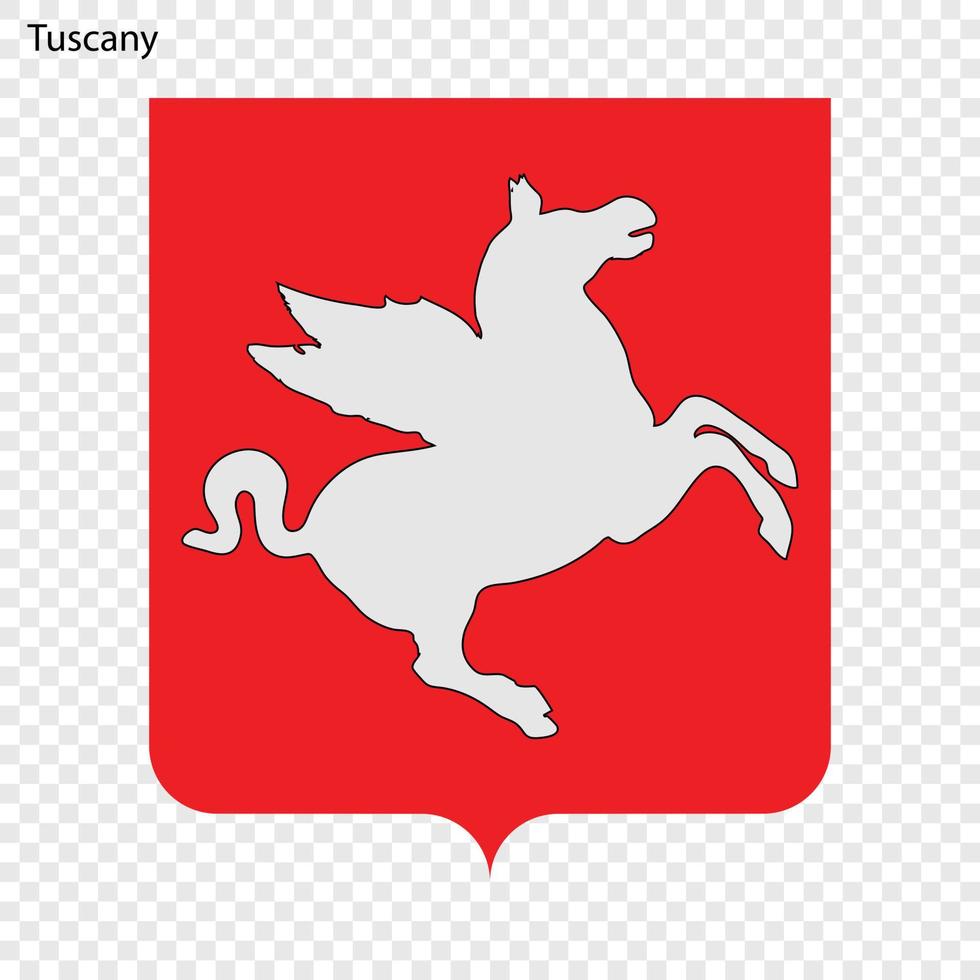 Emblem province of Italy. vector