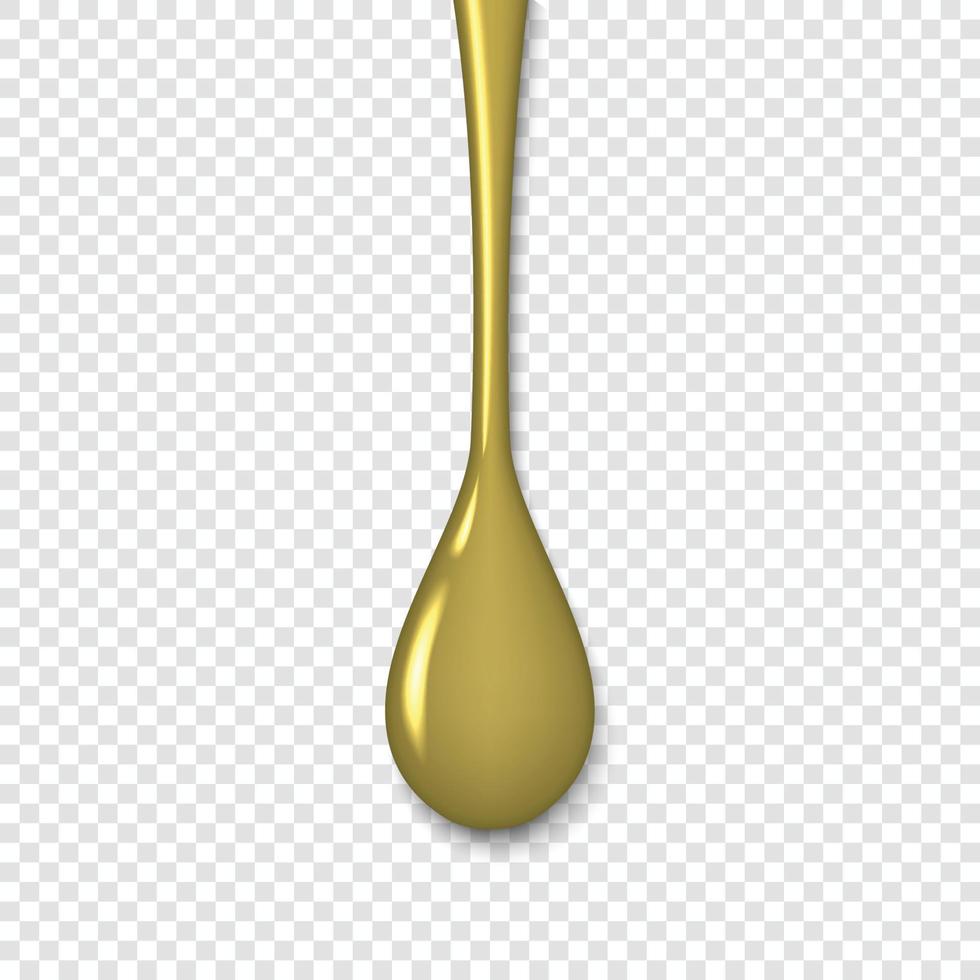 Realistic liquid foundation drop vector