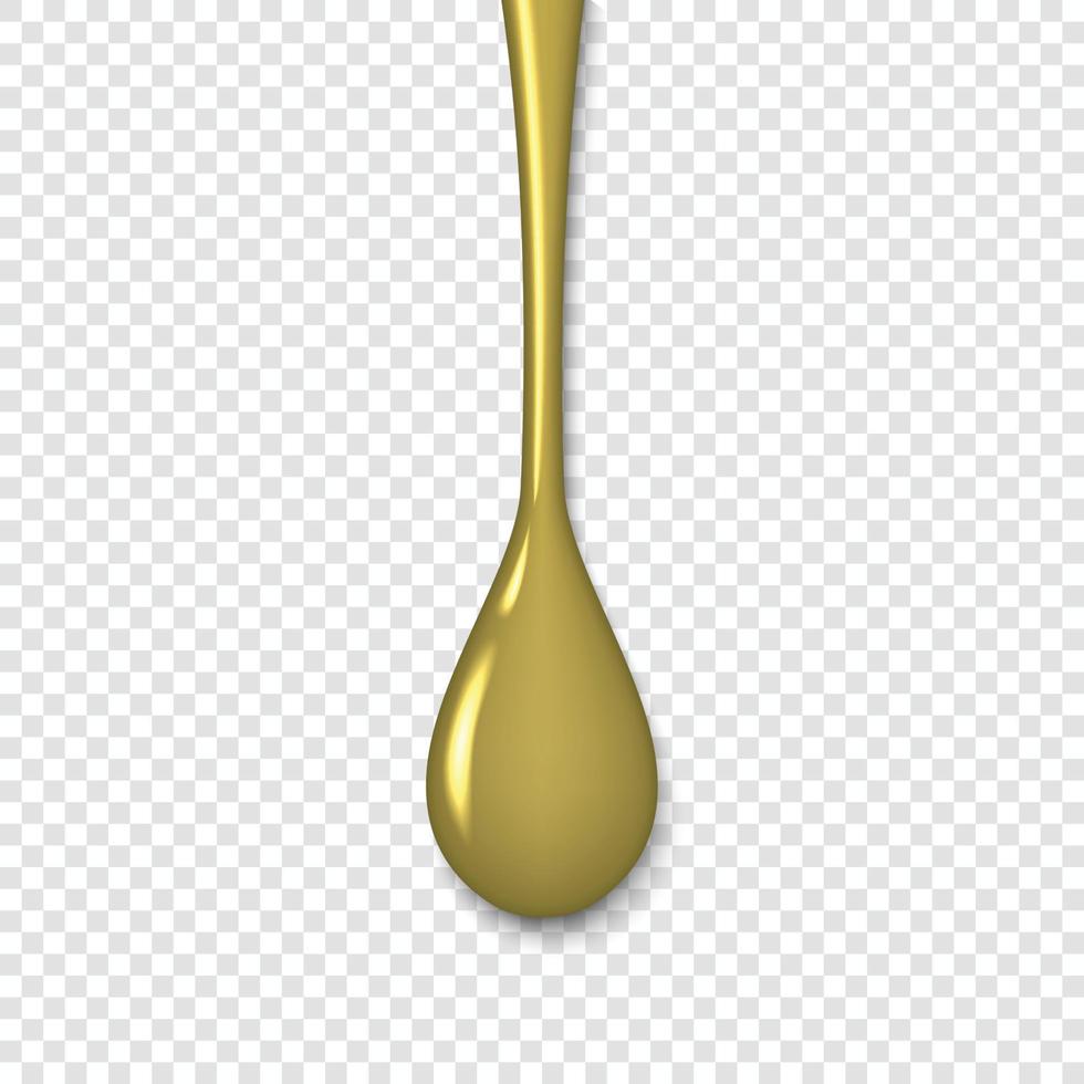 gota de base líquida realista vector