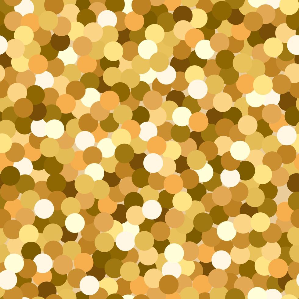 Shimmer seamless pattern with gold glitter confetti vector