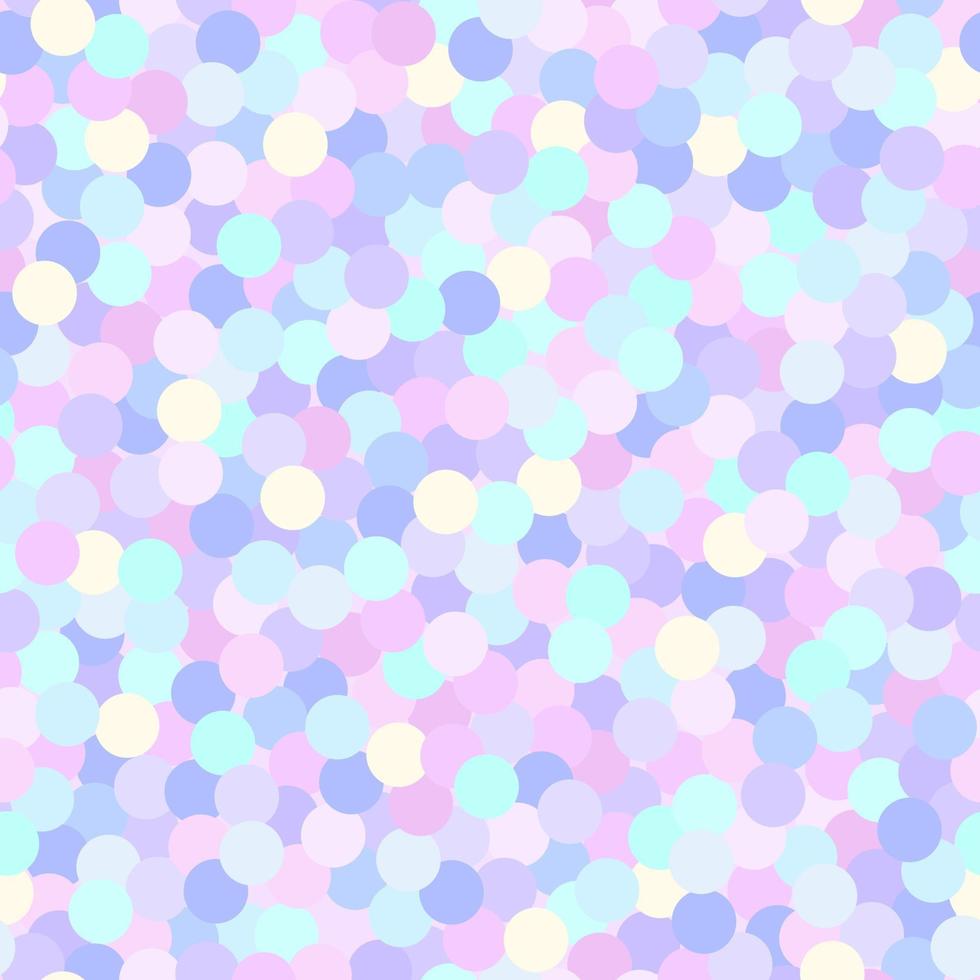 Shimmer seamless pattern with holographic glitter confetti vector