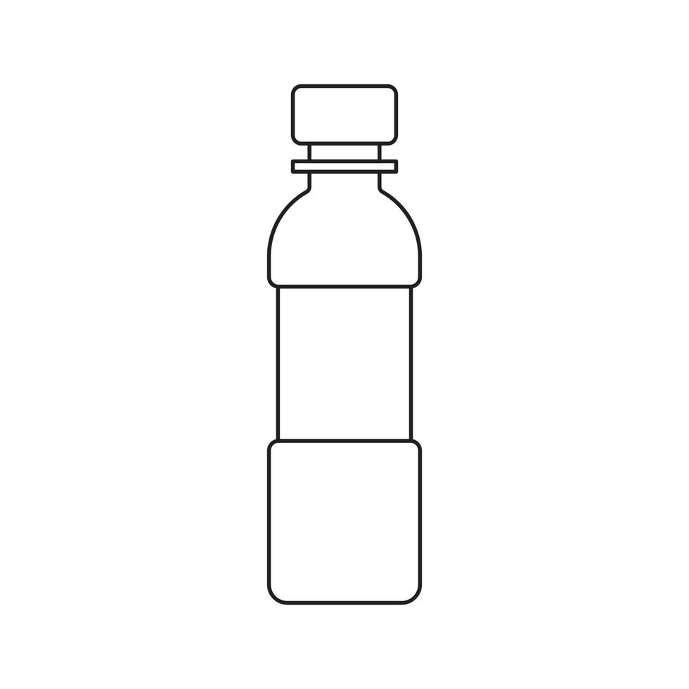 vector de botella para presentación de icono de símbolo de sitio web