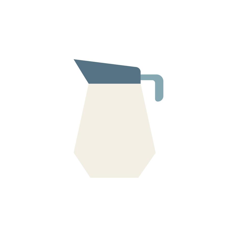 glass pitcher vector for website symbol icon presentation