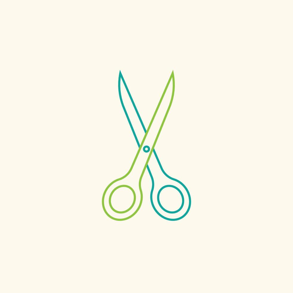scissors vector for website symbol icon presentation