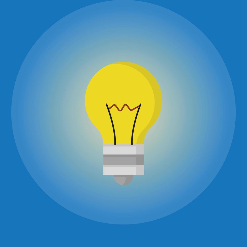 bulp lamp vector for website symbol icon presentation