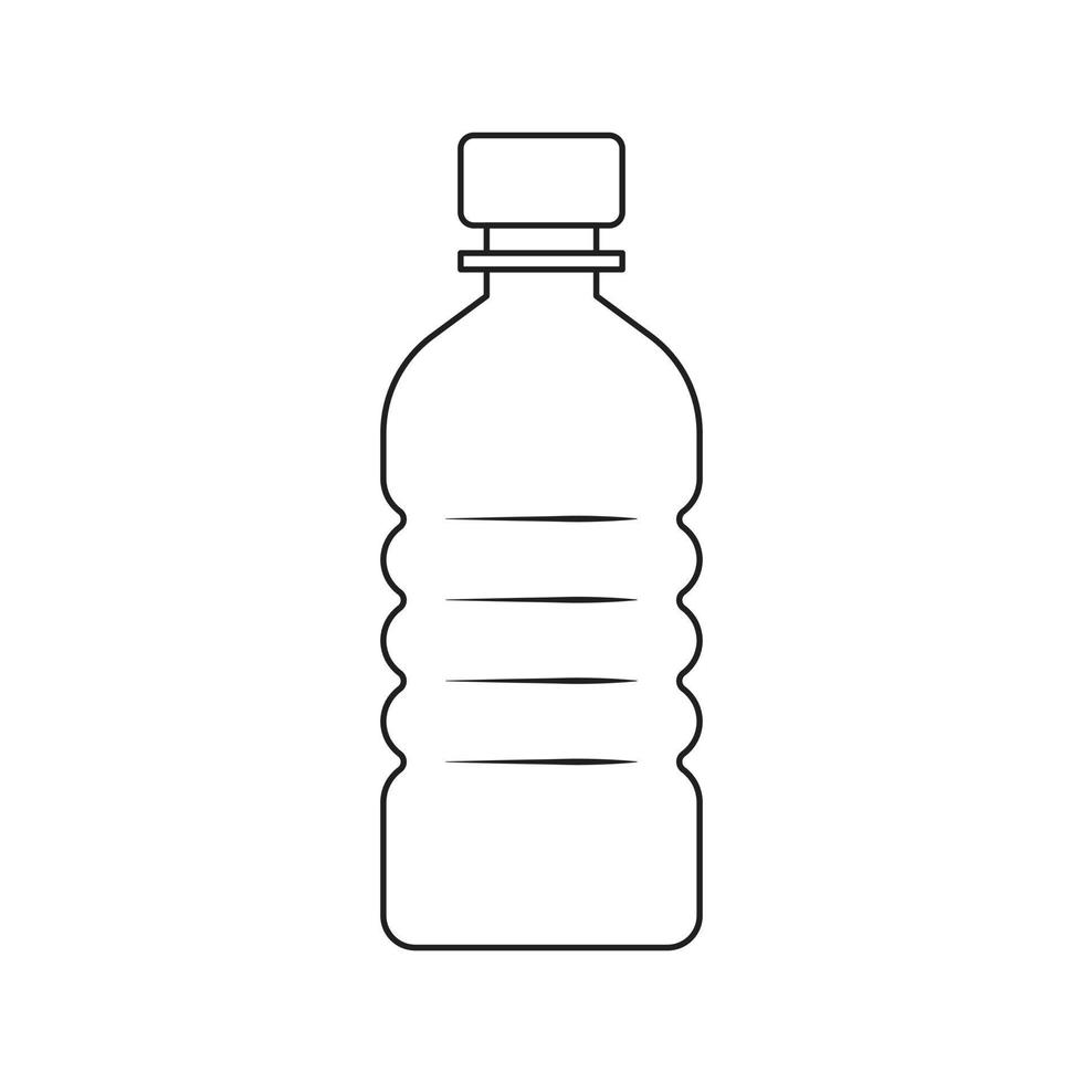 vector de botella para presentación de icono de símbolo de sitio web