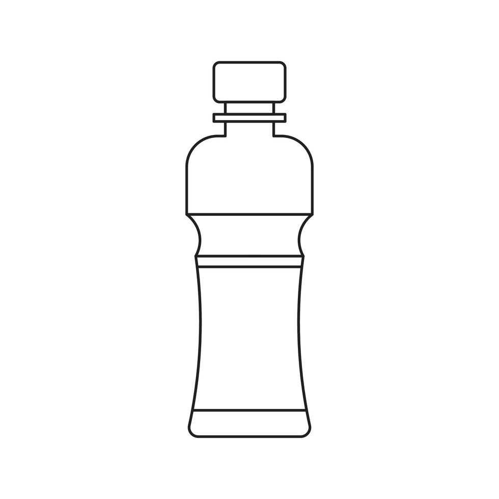 vector de botella para presentación de icono de símbolo de sitio web