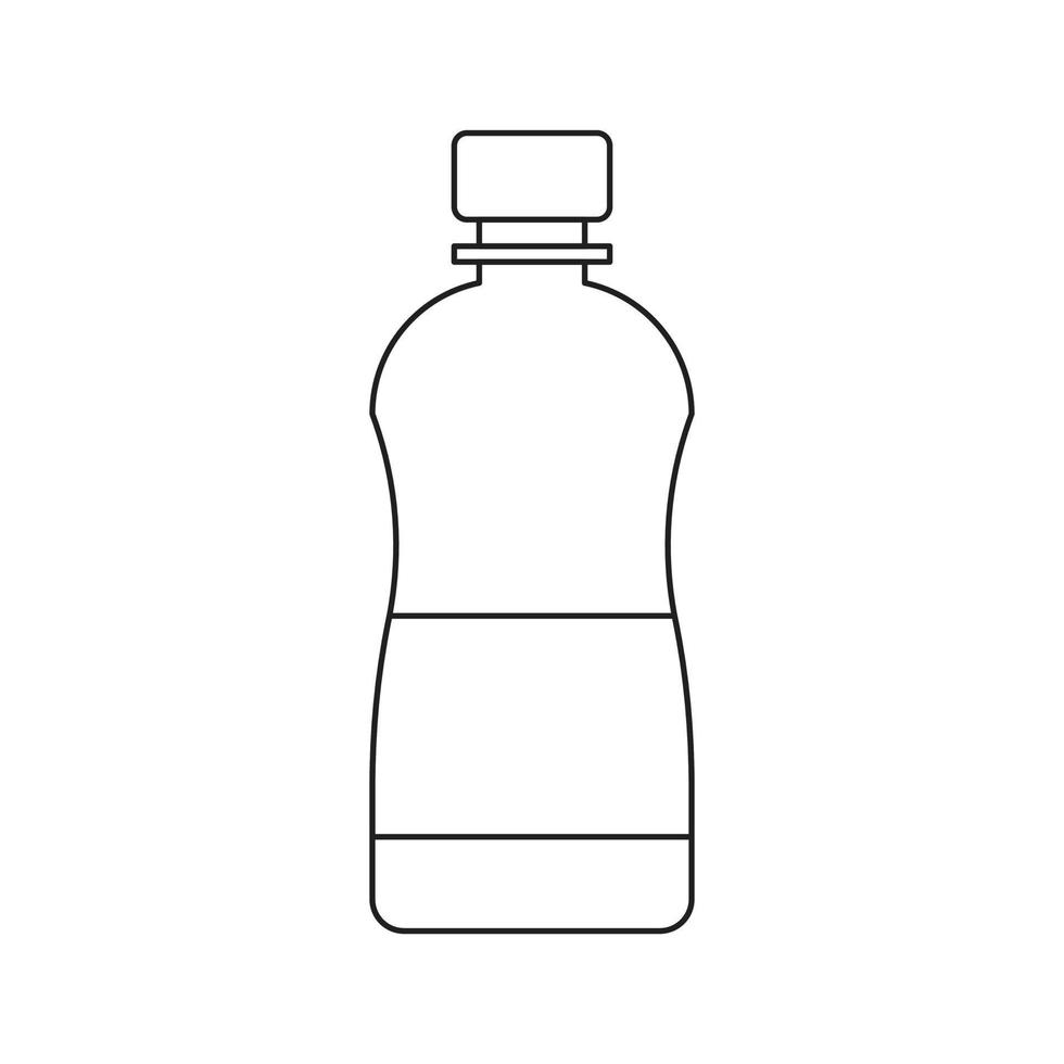 vector de botella para presentación de icono de símbolo de sitio web