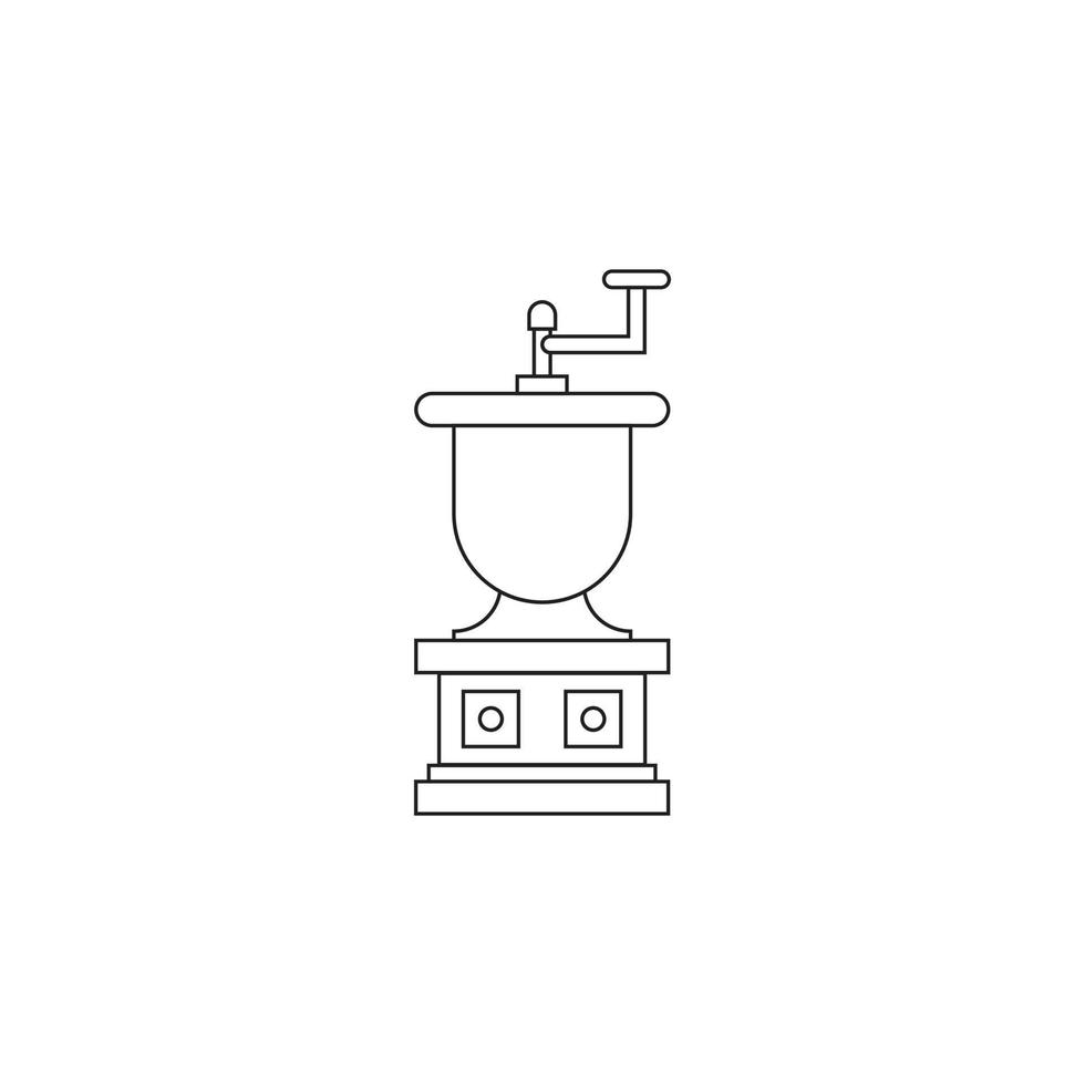 grinder coffee vector for website symbol icon presentation