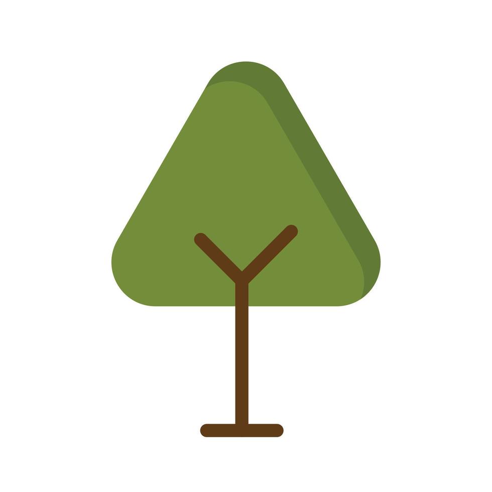 vector de árbol para presentación de icono de símbolo de sitio web