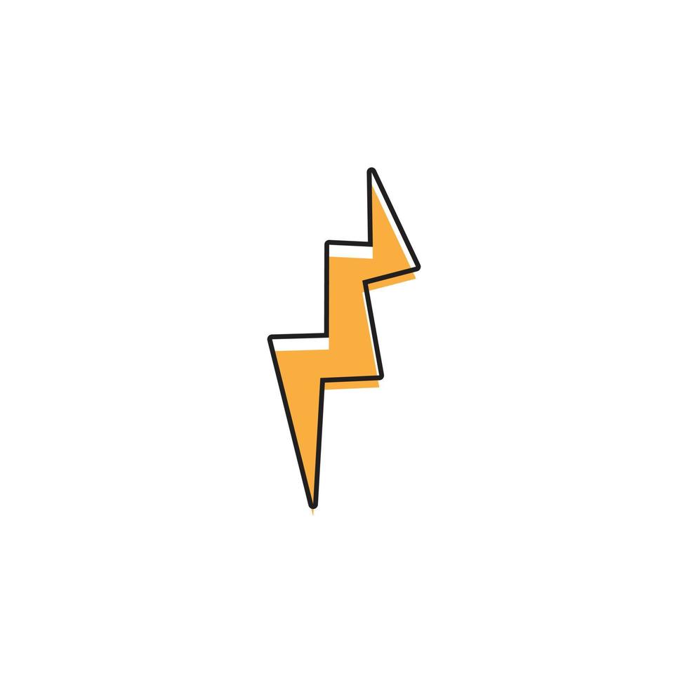 lightning vector for website symbol icon presentation