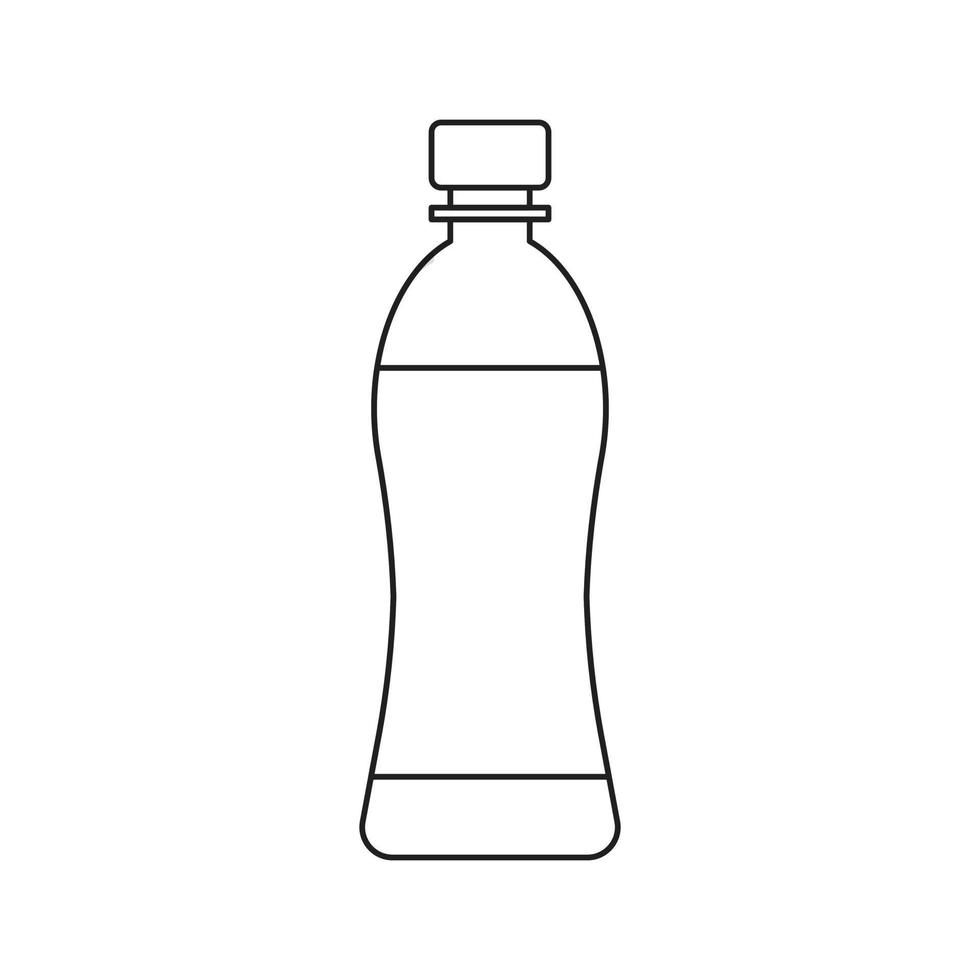 vector de botella para presentación de icono de símbolo de sitio web