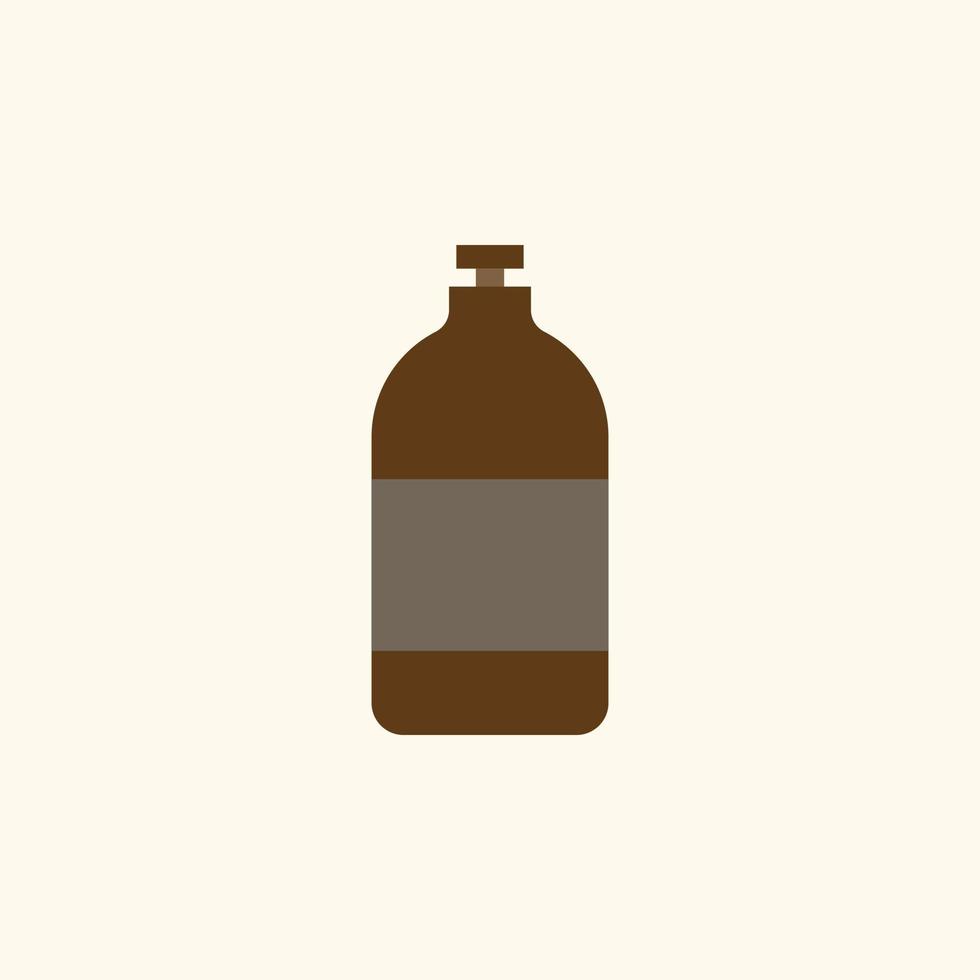 vector de botella para presentación de icono de símbolo de sitio web