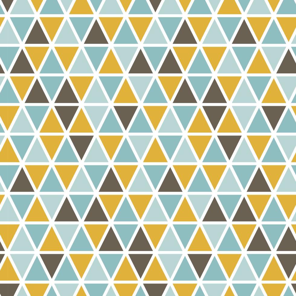 Seamless pattern with random triangles. Scandinavian style. Abstract  geometric vector background.