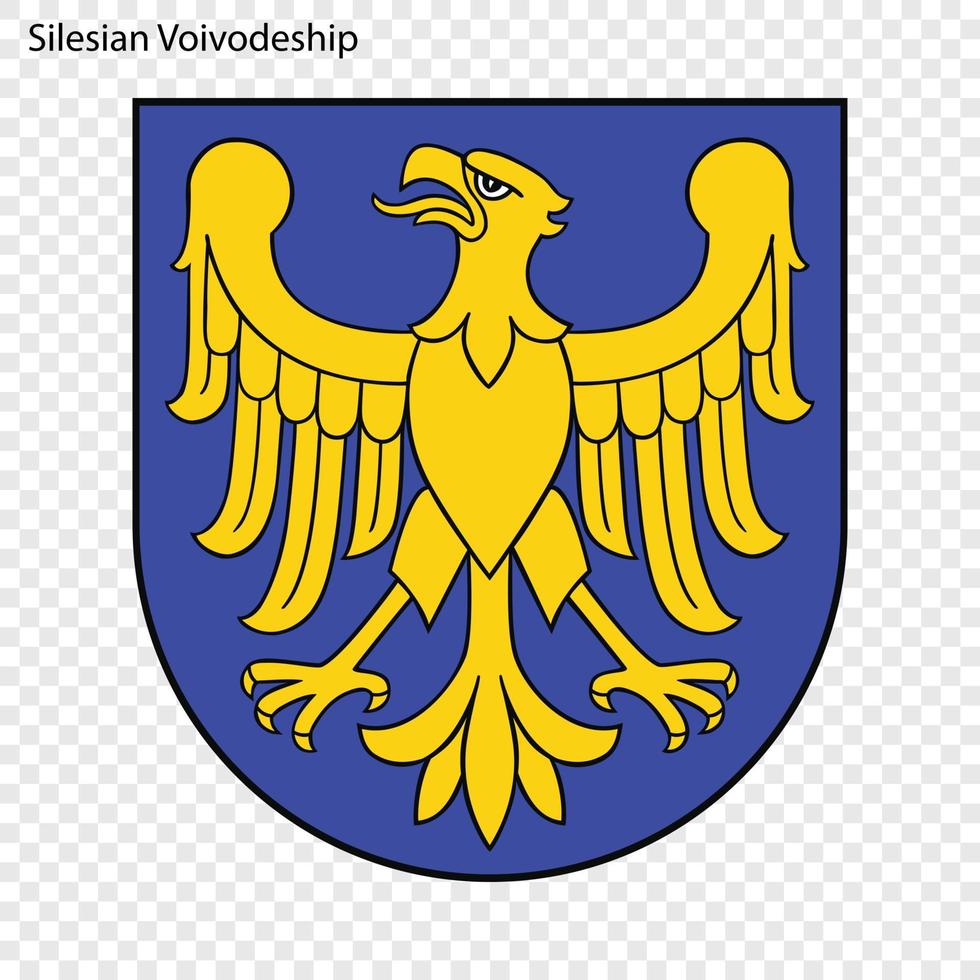 emblema estado de polonia vector