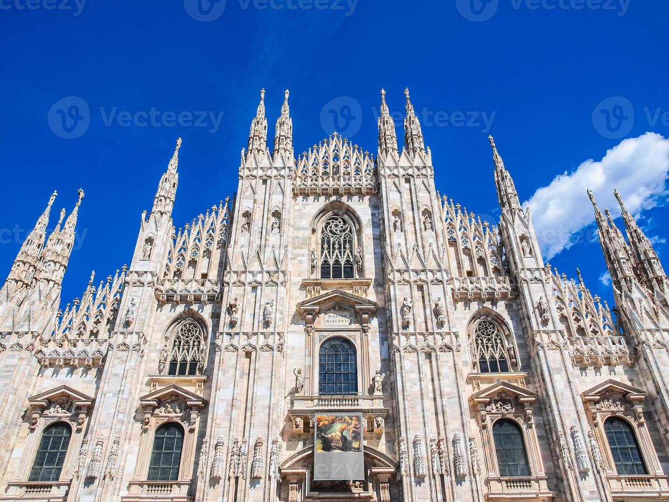 HDR Duomo di Milano Milan Cathedral photo