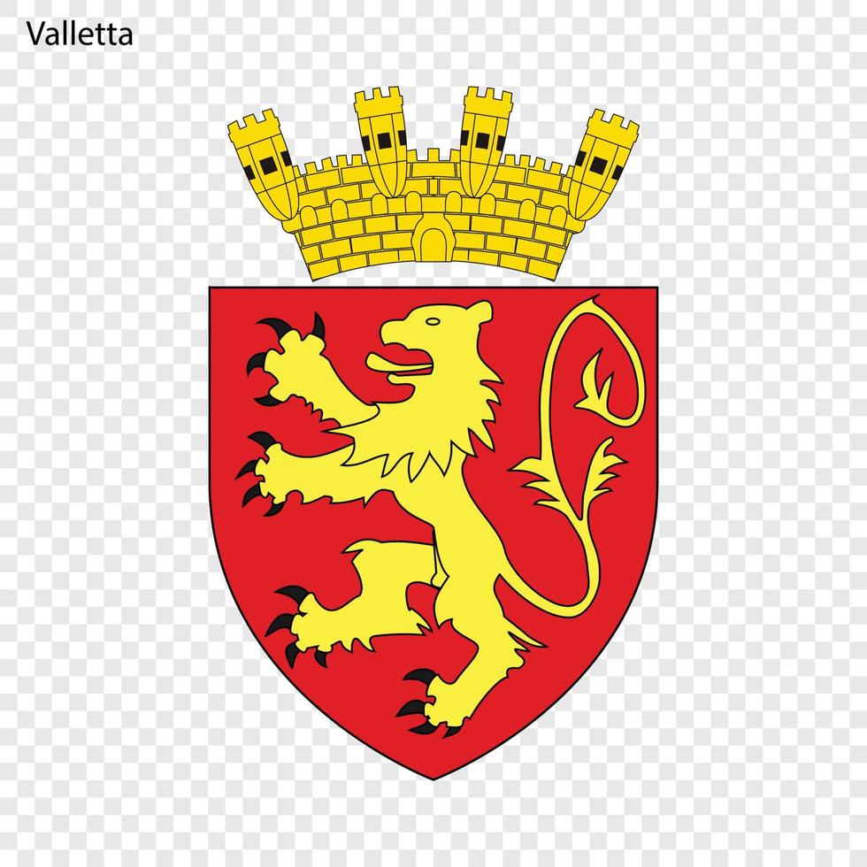 Coat of arm city vector