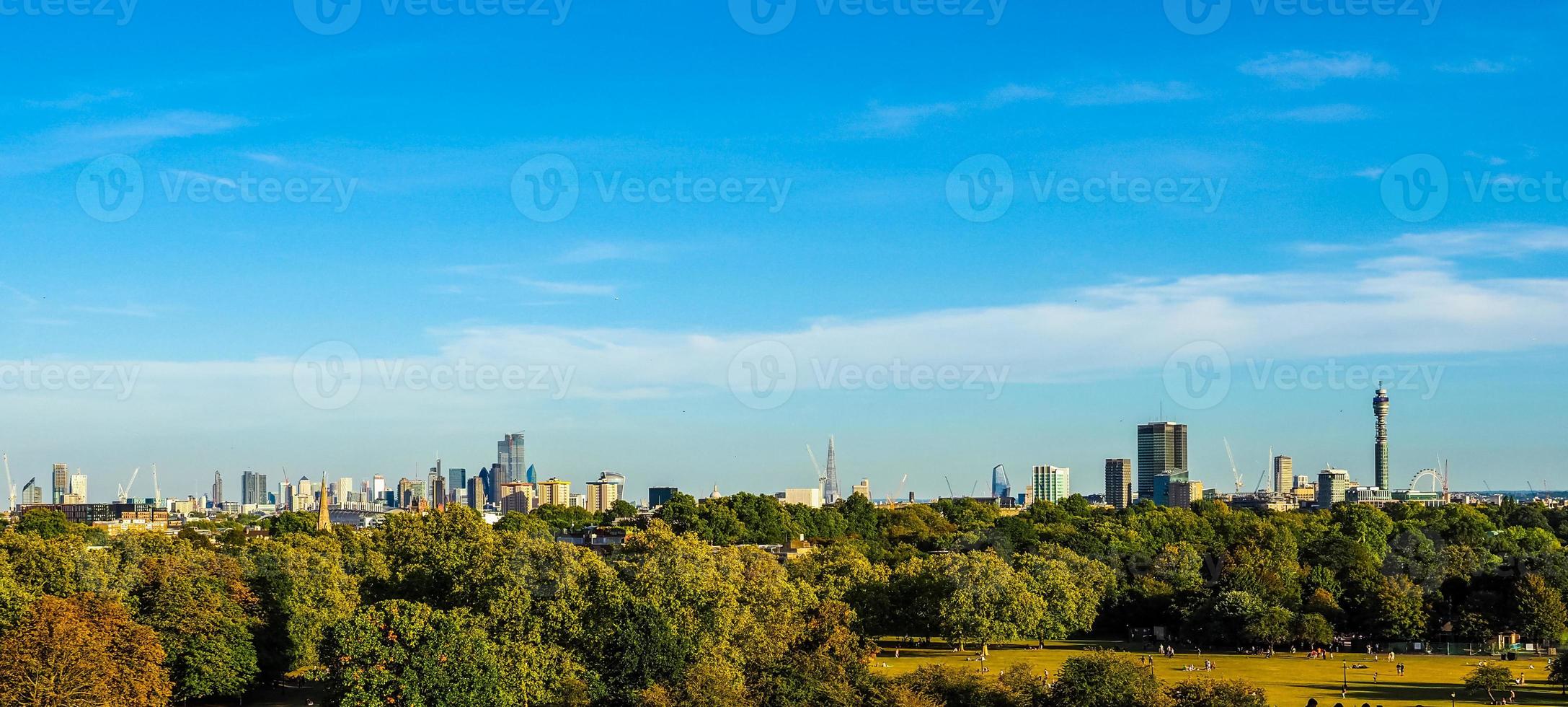 HDR Primrose Hill in London photo