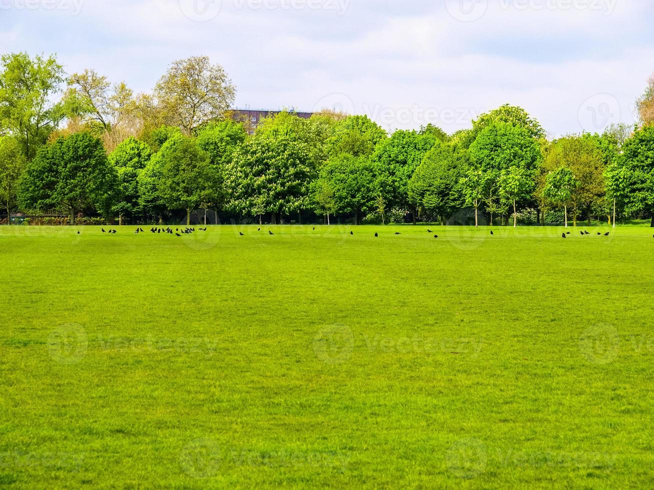 HDR Urban Park in London photo