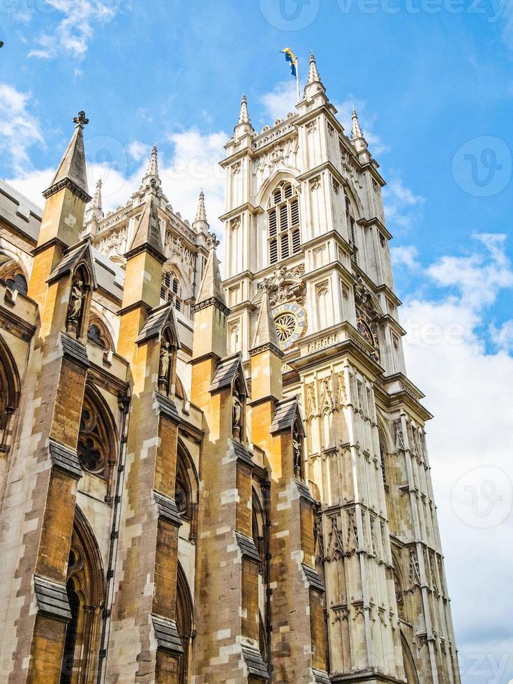 HDR Westminster Abbey church in London photo