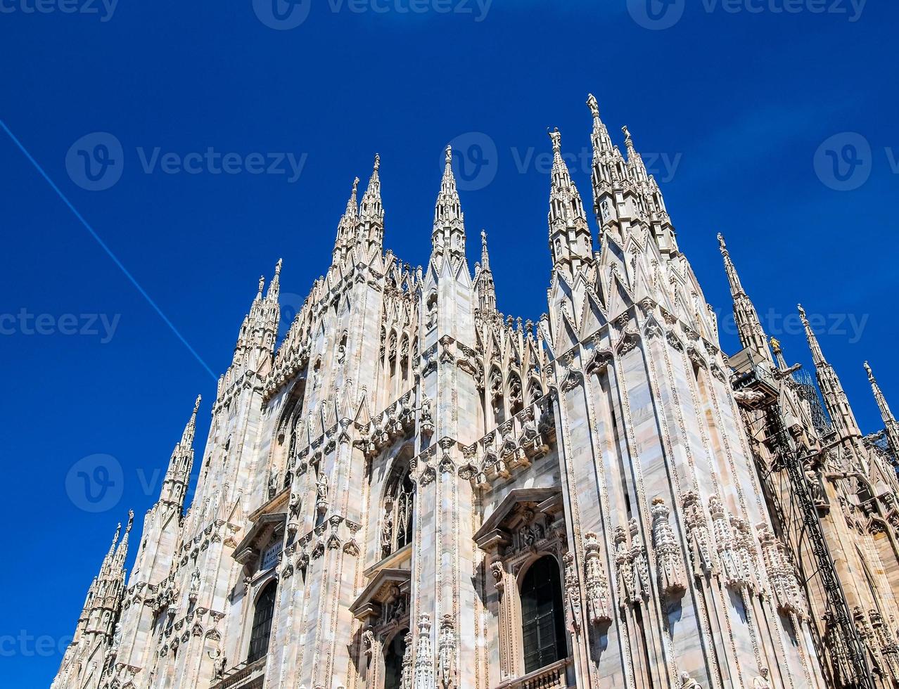HDR Duomo di Milano Milan Cathedral photo
