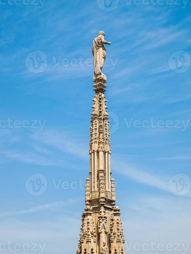 HDR Duomo di Milano Milan Cathedral photo