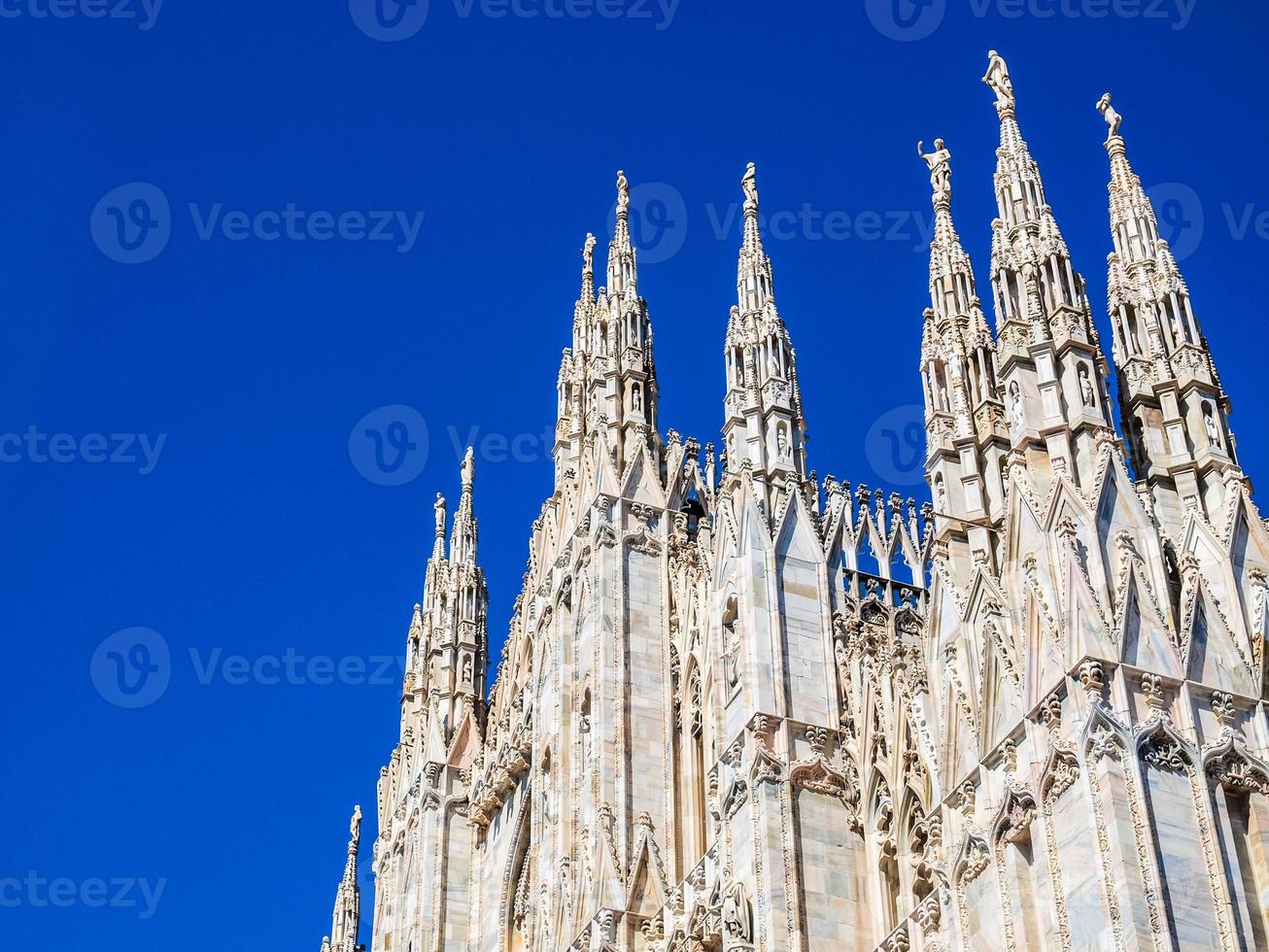 HDR Duomo di Milano Milan Cathedral photo