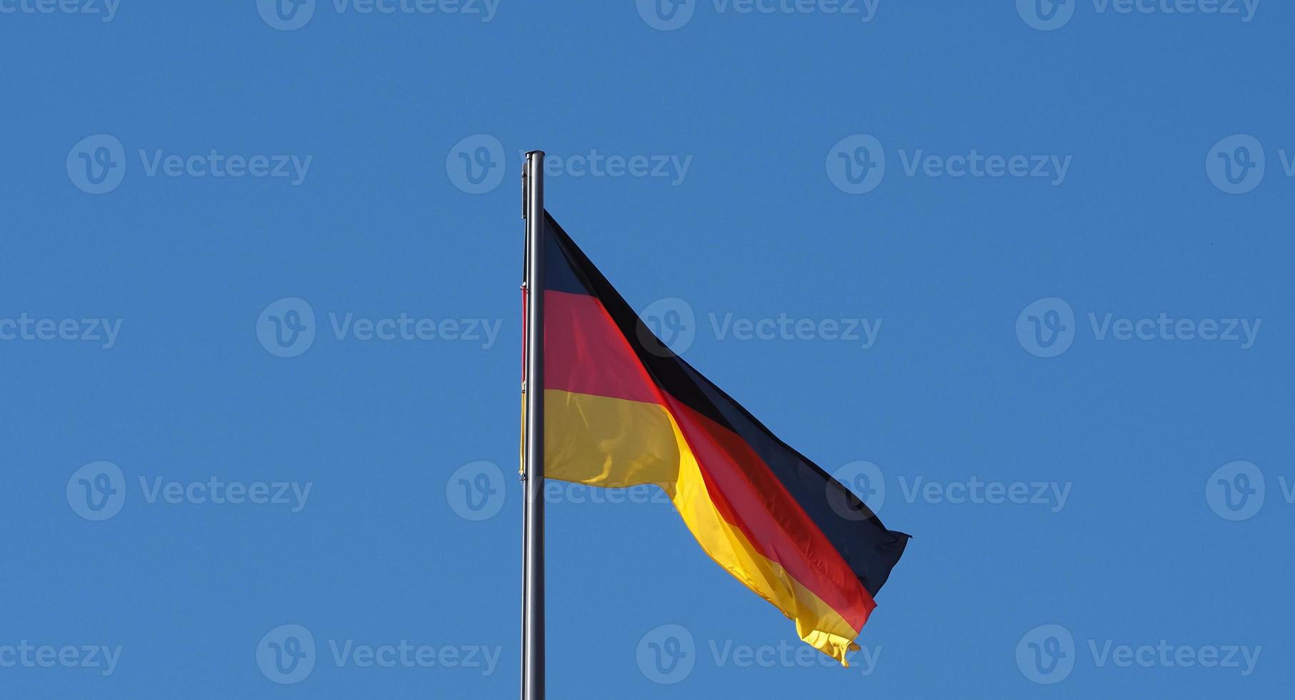 bandera alemana de alemania foto