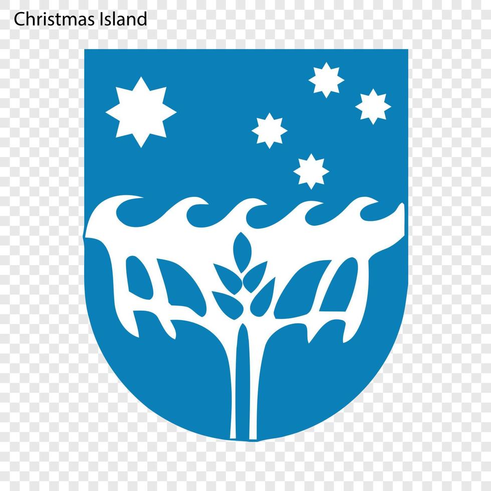 Emblem state of Australia. vector