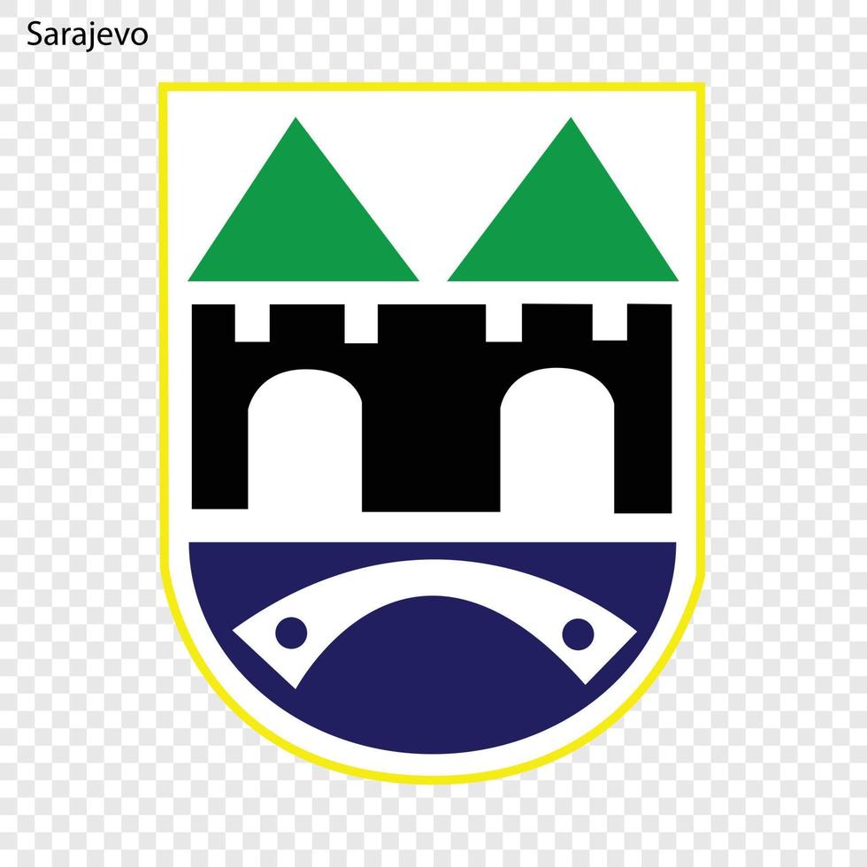 Coat of arm city vector