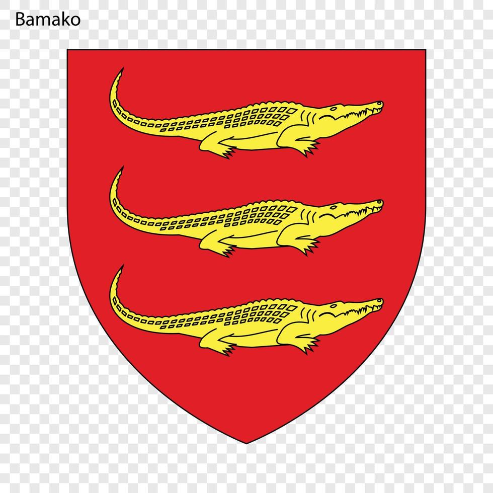 Emblem of City. Vector illustration