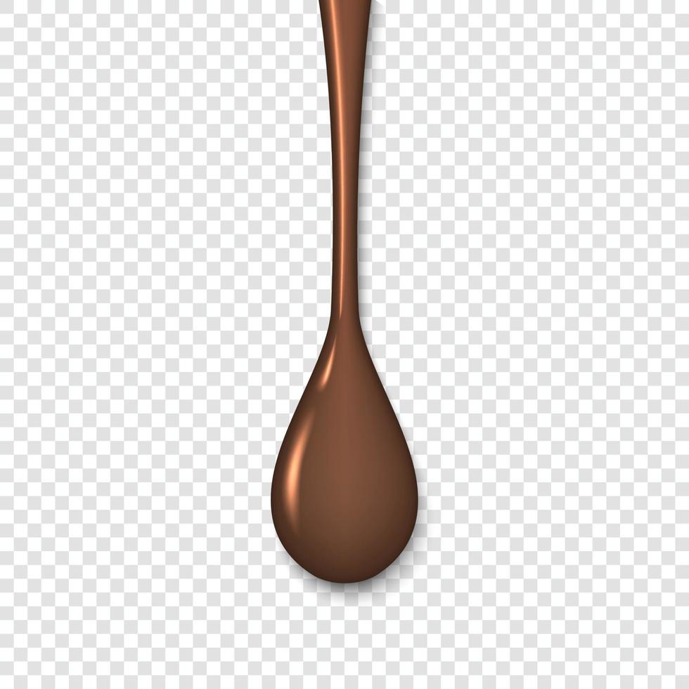 gota de base líquida realista vector