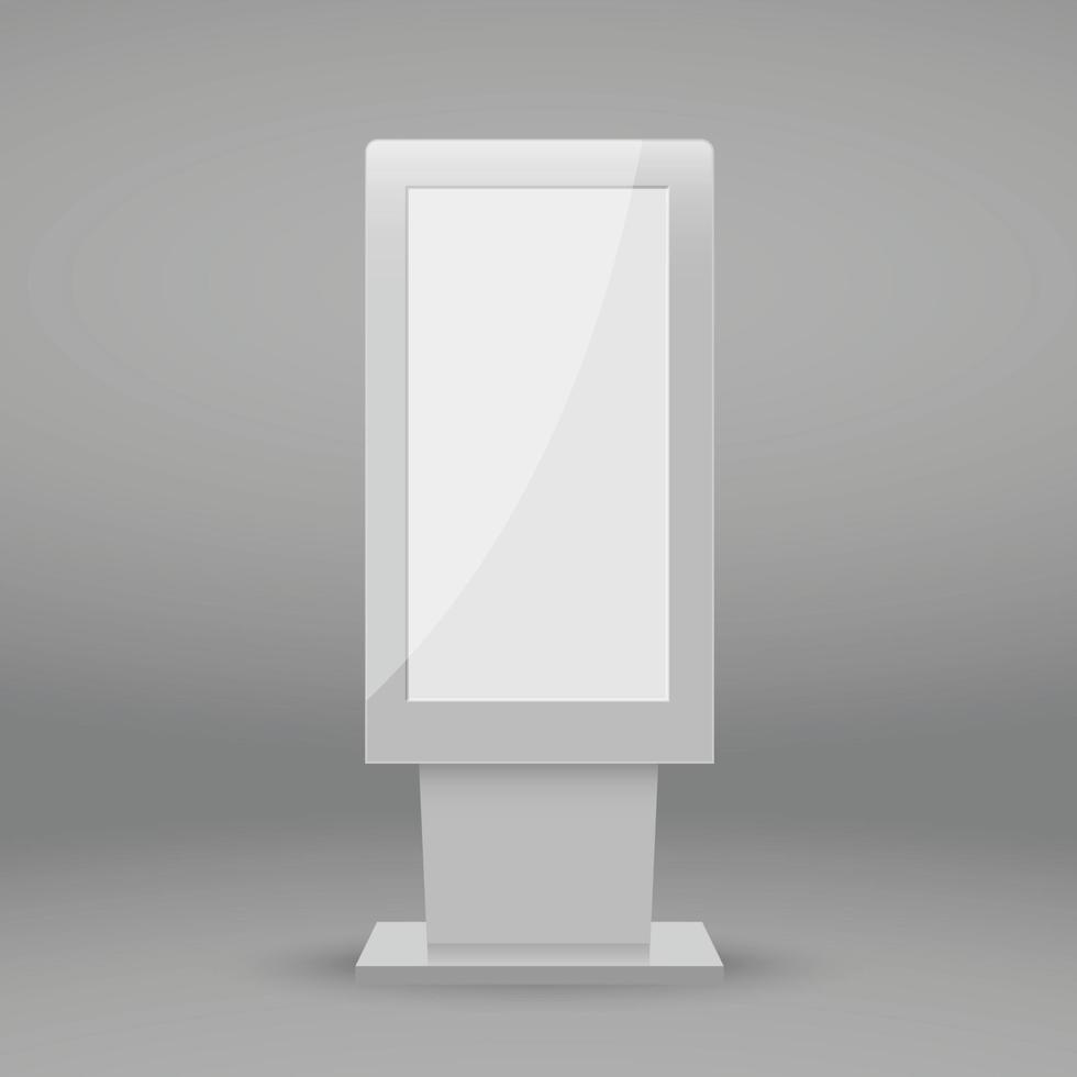 digital Multimedia stand vector