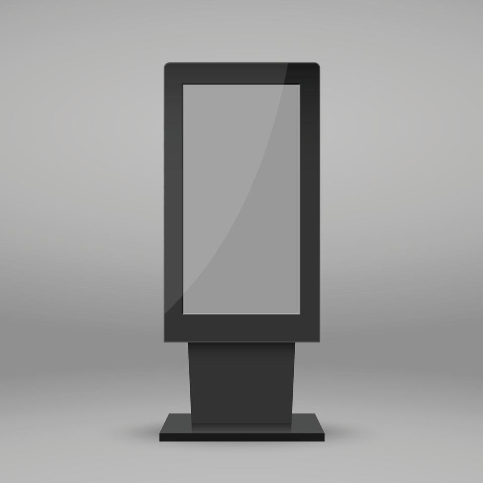 digital Multimedia stand vector
