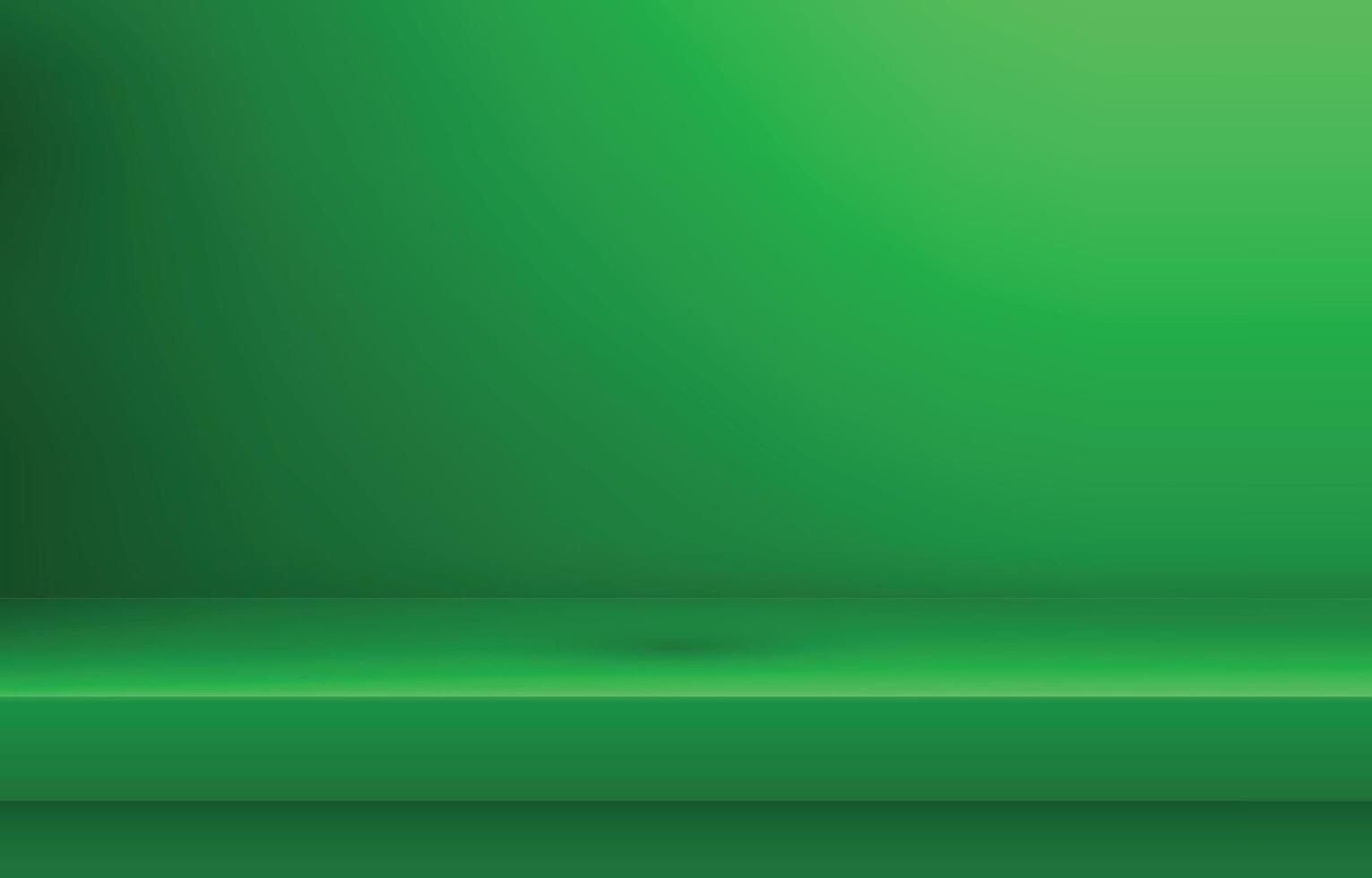 Empty color shelve with shadow vector