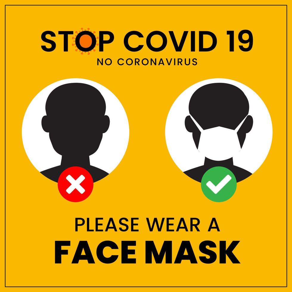 Stop COVID-19 concepts and work from home vector