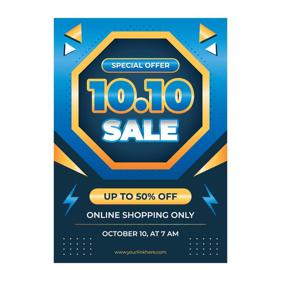 Clearance Sale Poster vector