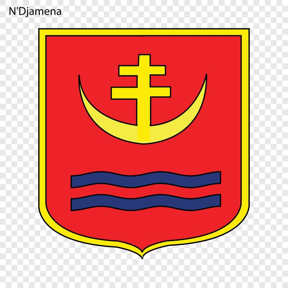 Coat of arm city vector