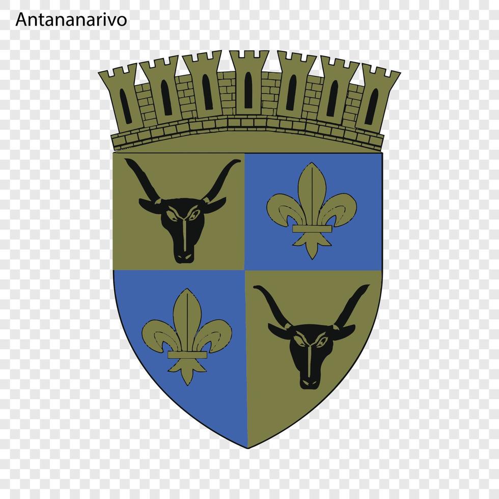 Emblem of City. Vector illustration