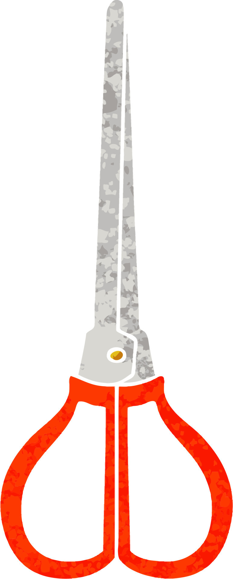 quirky retro illustration style cartoon scissors 8803570 Vector Art at