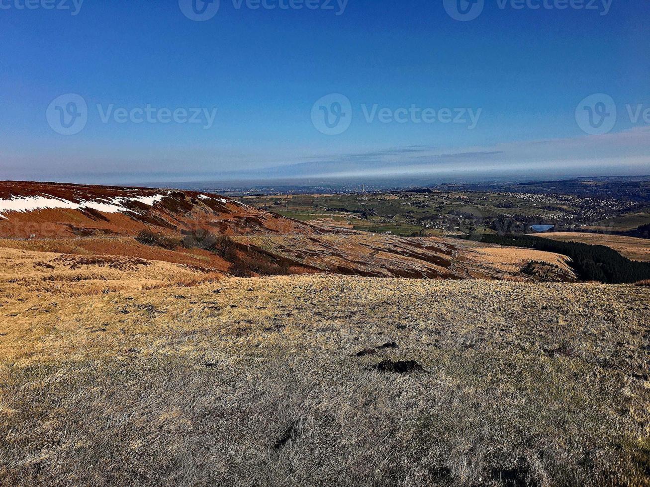 A view of the Yorkshire Moors near Holmfirth photo