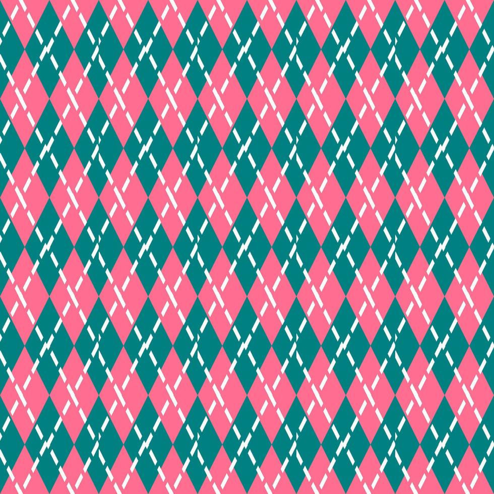 argyle pattern for fabric or background vector