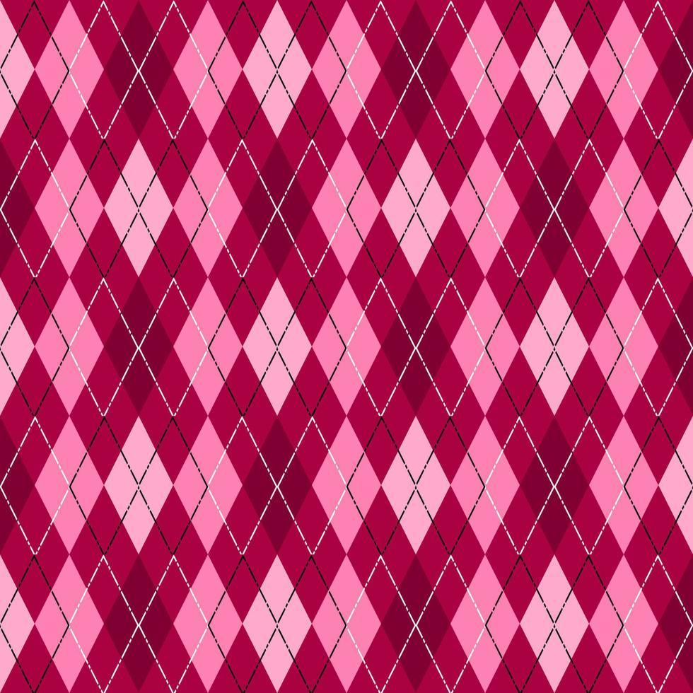 argyle pattern for fabric or background vector