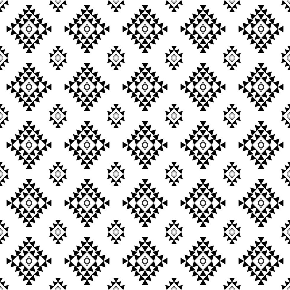 back and white geometric pattern vector