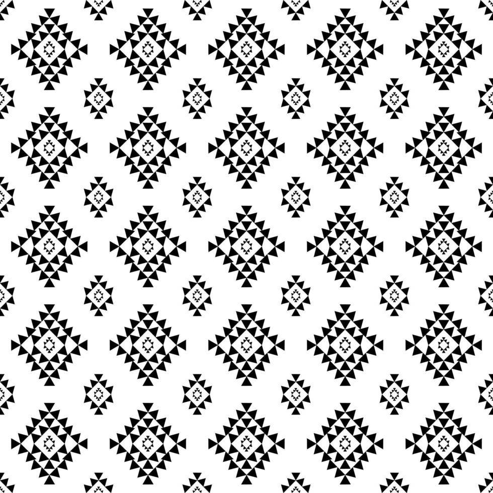 back and white geometric pattern vector