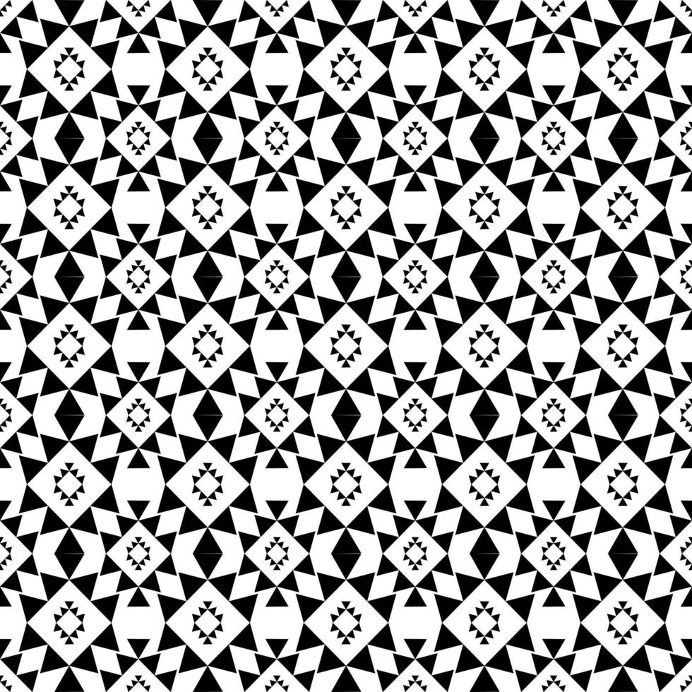 back and white geometric pattern vector