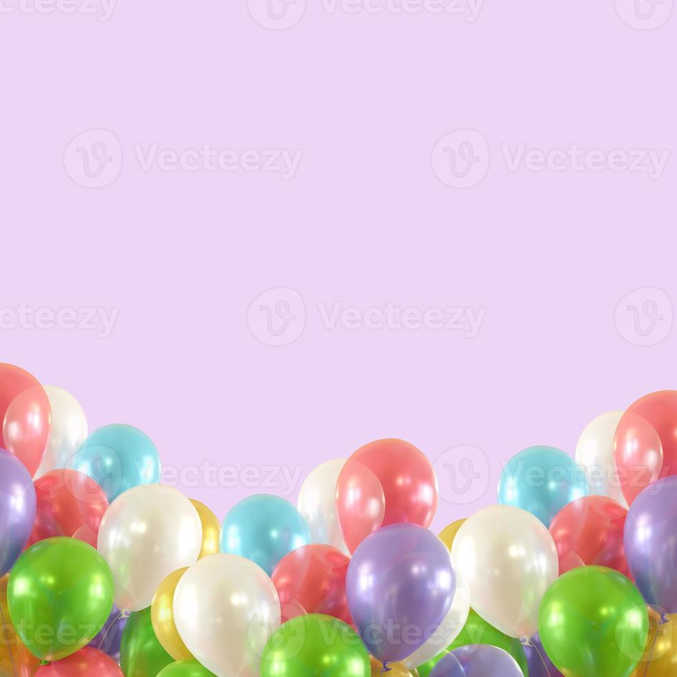 colorful balloon background photo