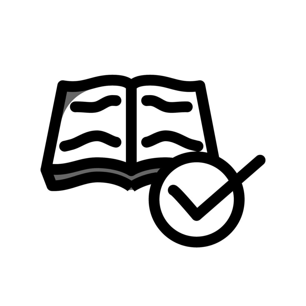 Illustration Vector graphic of Book Icon