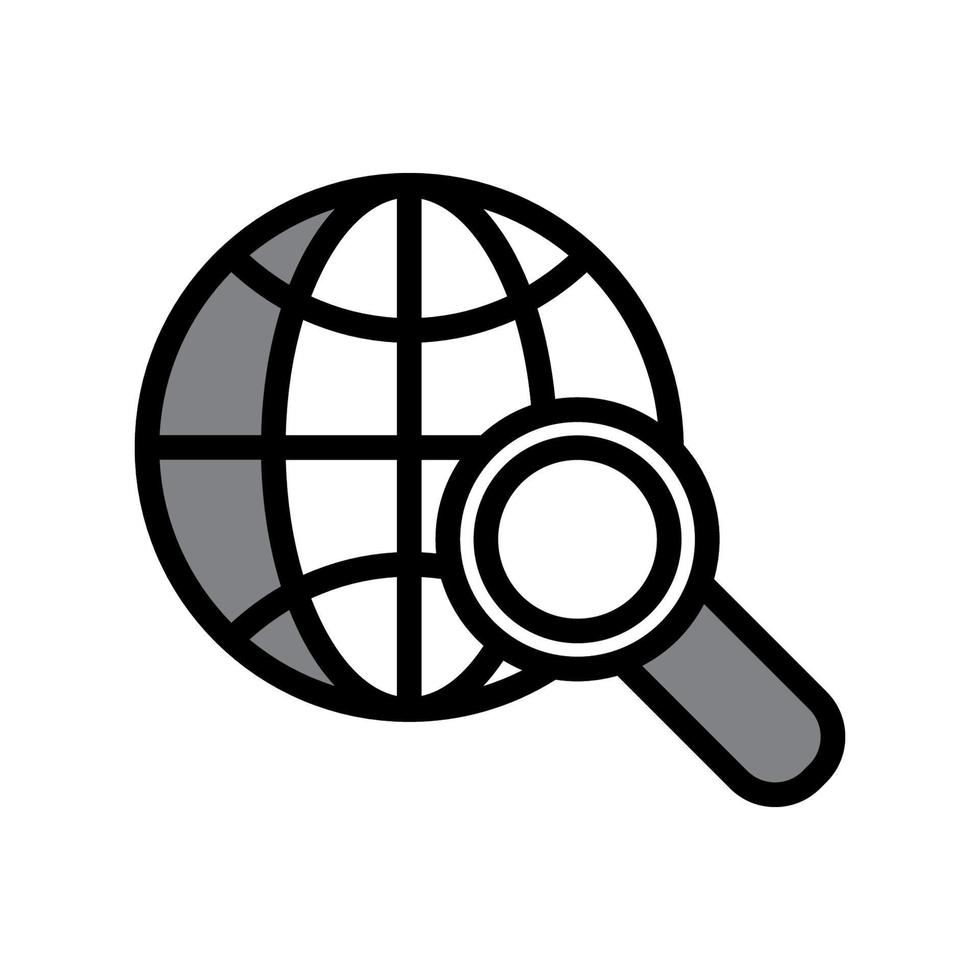 Illustration Vector Graphic of Magnifying Icon